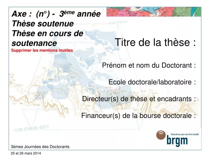 3 mes journ es des doctorants