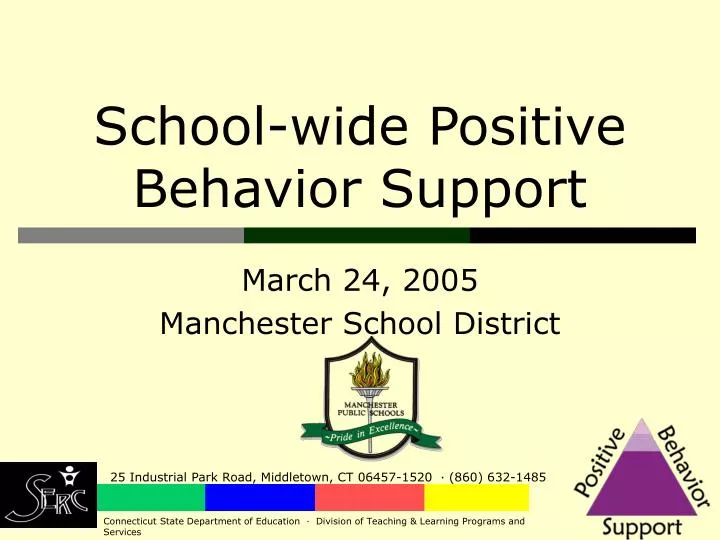 school wide positive behavior support