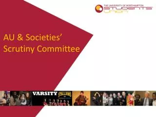 AU &amp; Societies’ Scrutiny Committee