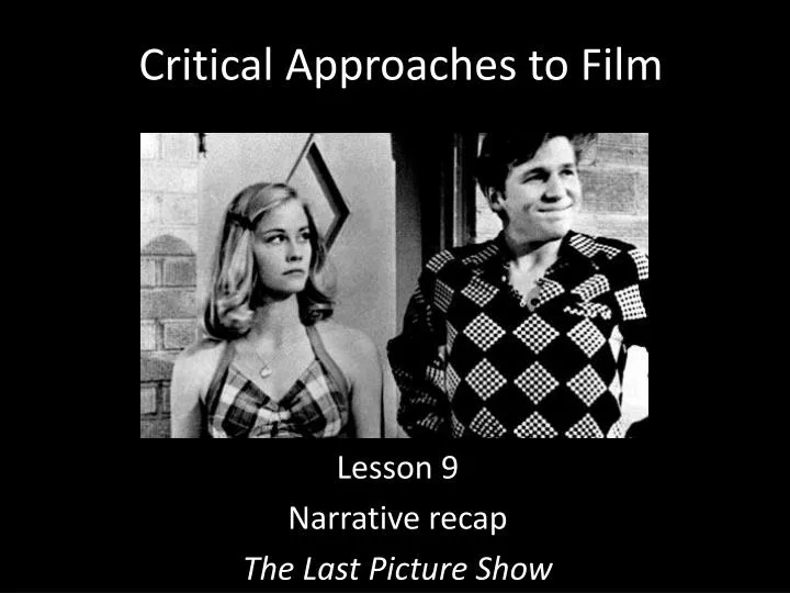 critical approaches to film