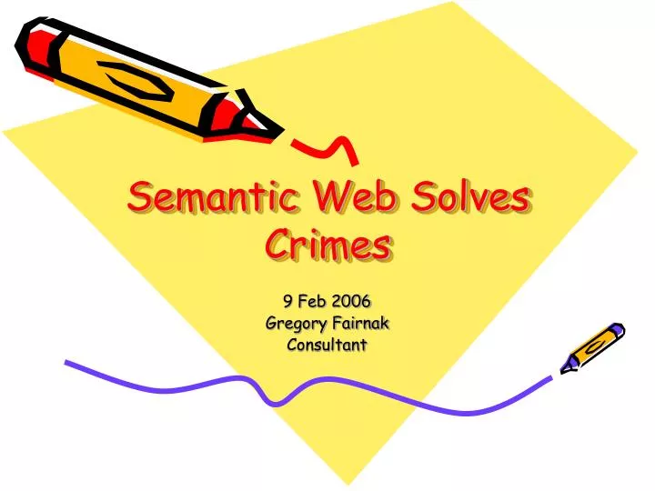 semantic web solves crimes