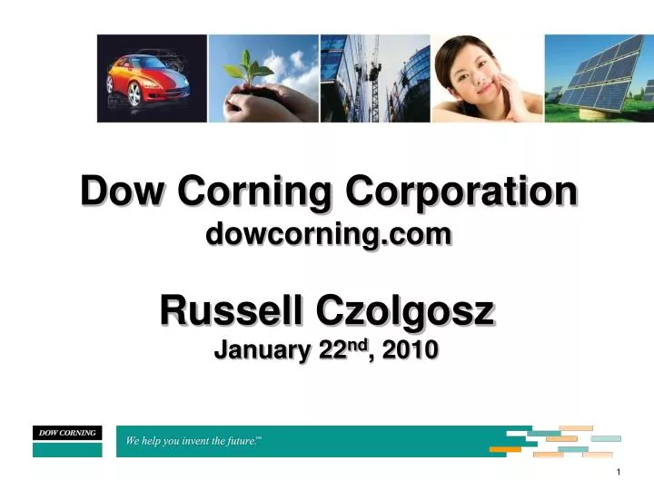 dow corning corporation dowcorning com