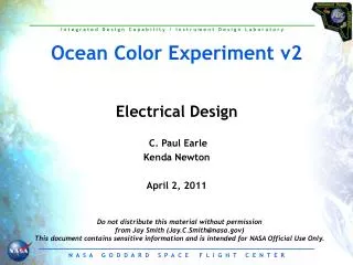 Ocean Color Experiment v2