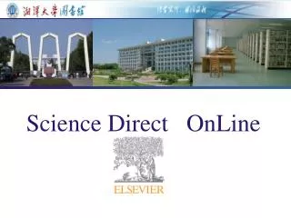 Science Direct OnLine