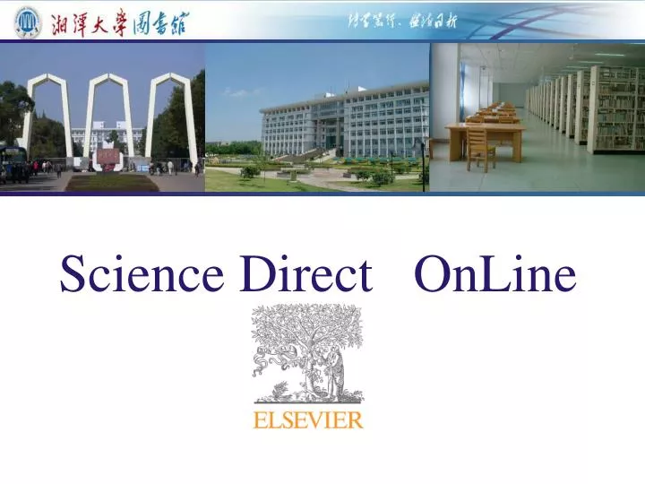 science direct online