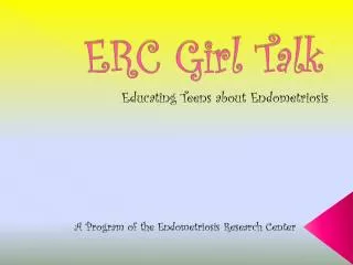ERC Girl Talk