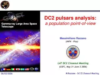 DC2 pulsars analysis: a population point-of-view