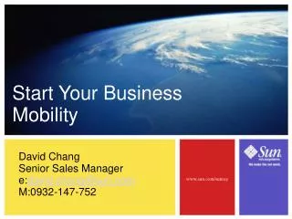 Start Your Business Mobility