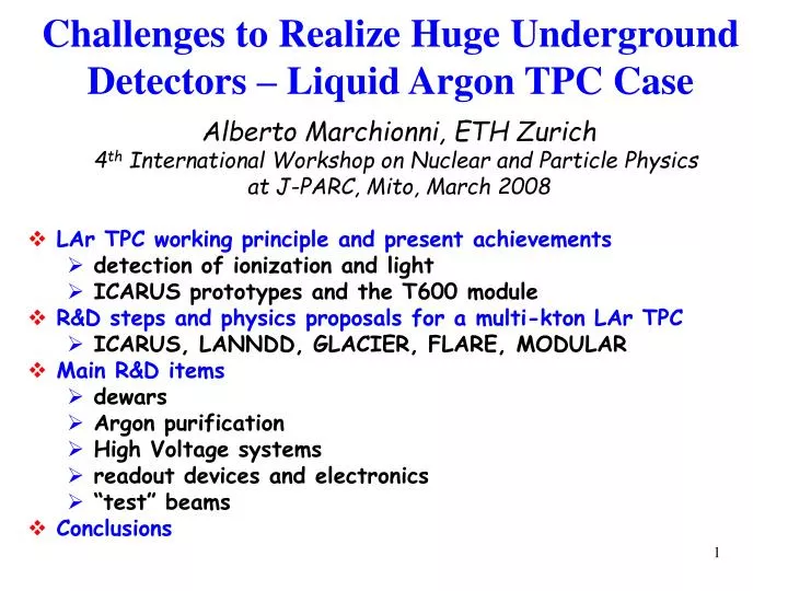 challenges to realize huge underground detectors liquid argon tpc case
