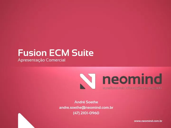 fusion ecm suite
