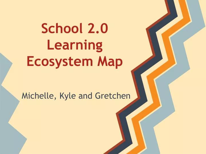school 2 0 learning ecosystem map