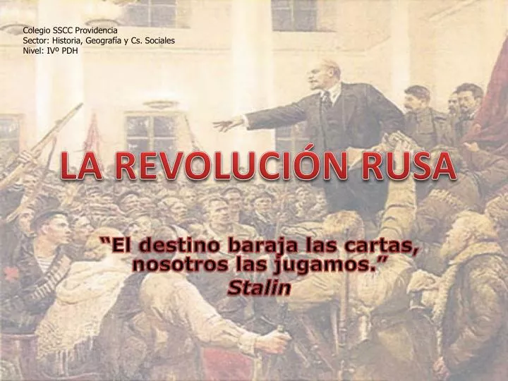 la revoluci n rusa