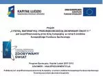 DANE INFORMACYJNE - slide 1
