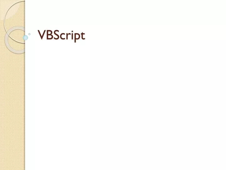 vbscript