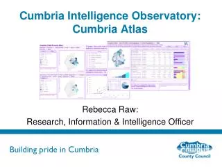 Cumbria Intelligence Observatory: Cumbria Atlas