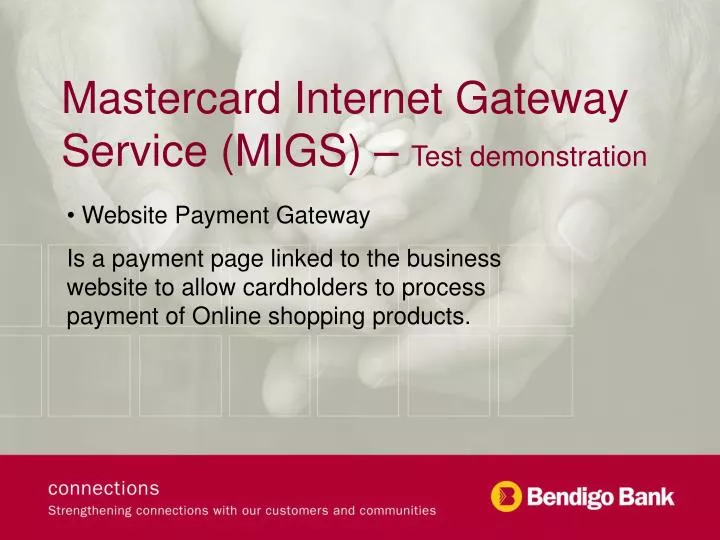 mastercard internet gateway service migs test demonstration