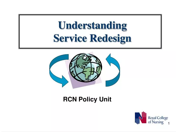 understanding service redesign