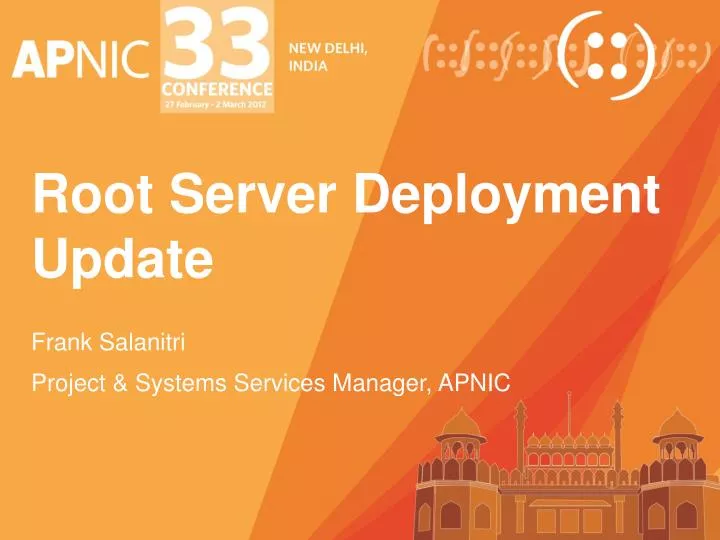 root server deployment update