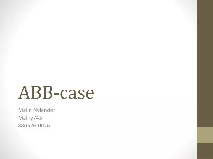 abb case