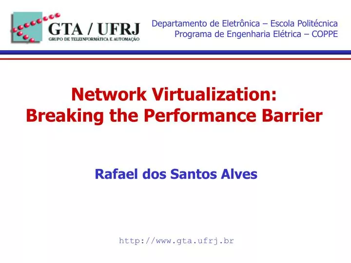 network virtualization breaking the performance barrier