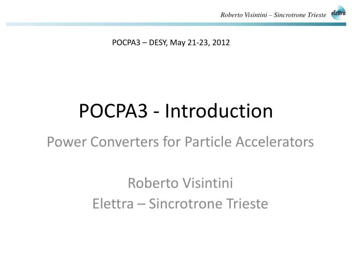 pocpa3 introduction