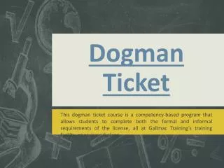 Dogman Ticket