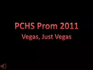 PCHS Prom 2011