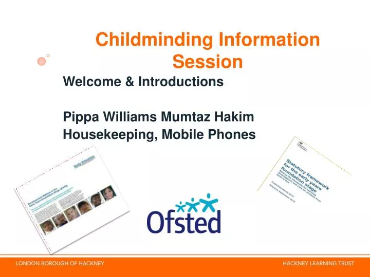 childminding information session
