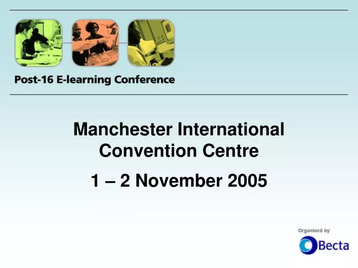 manchester international convention centre 1 2 november 2005