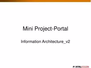 Mini Project-Portal