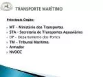 TRANSPORTE MARÍTIMO - slide 1