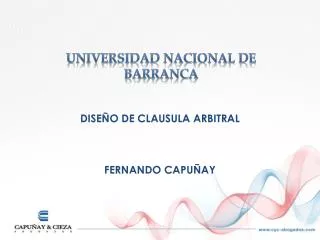 UNIVERSIDAD NACIONAL DE BARRANCA