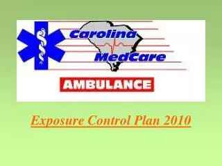 Exposure Control Plan 2010