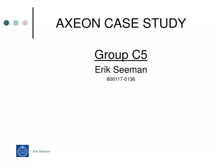 axeon case study