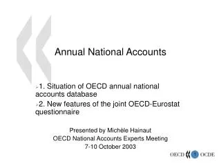 Annual National Accounts
