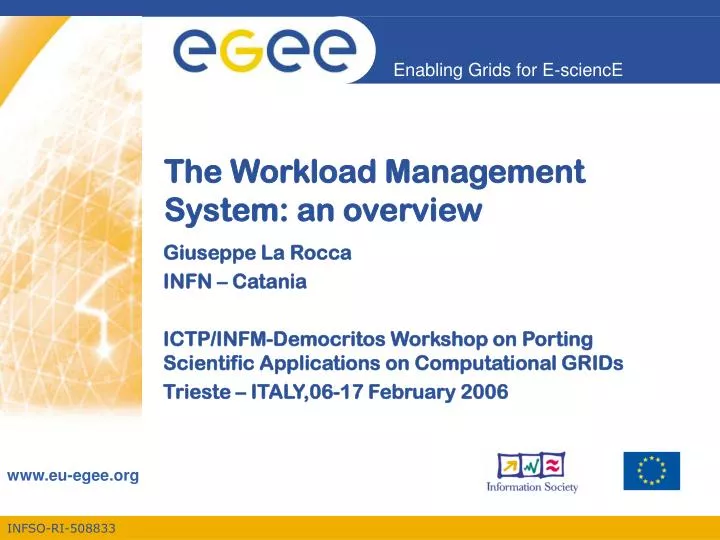 the workload management system an overview