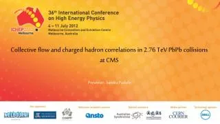Collective flow and charged hadron correlations in 2.76 TeV PbPb collisions at CMS