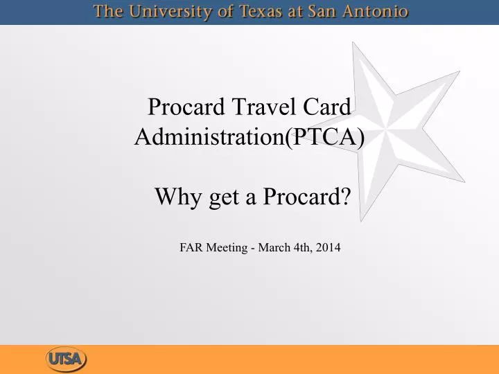 procard travel card administration ptca why get a procard