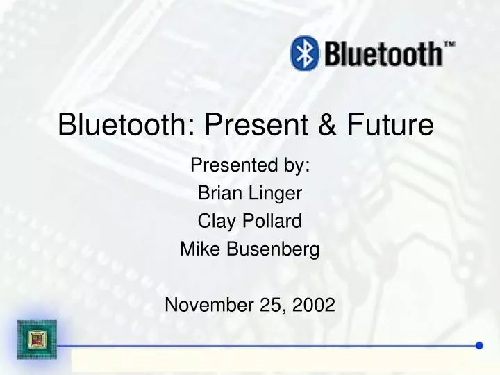 bluetooth present future