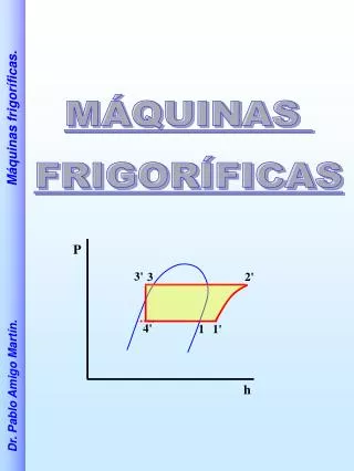 MÁQUINAS FRIGORÍFICAS
