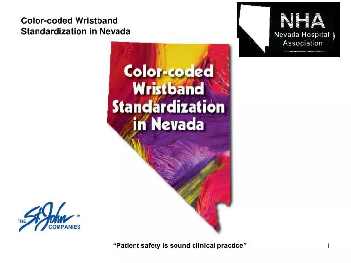color coded wristband standardization in nevada