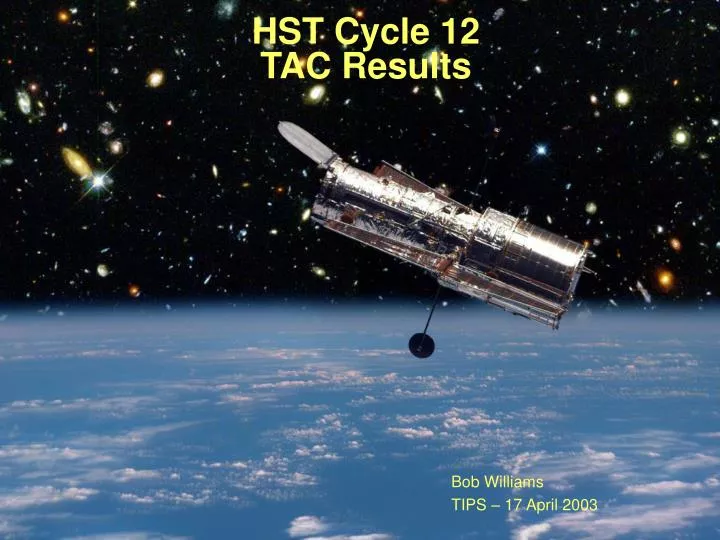 hst cycle 12 tac results