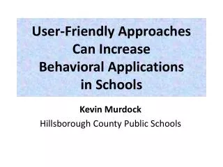 Kevin Murdock Hillsborough County Public Schools
