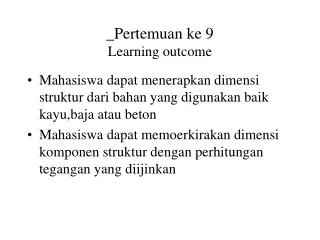 _Pertemuan ke 9 Learning outcome