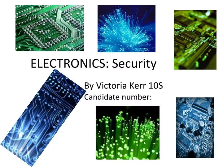 electronics security