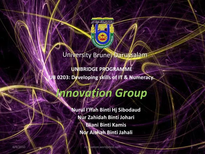 innovation group