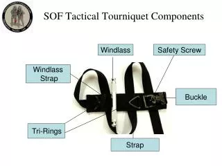 SOF Tactical Tourniquet Components