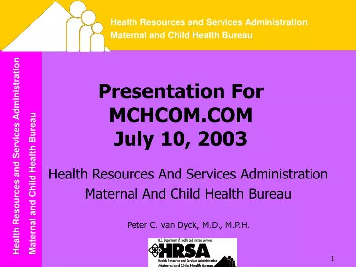 presentation for mchcom com july 10 2003