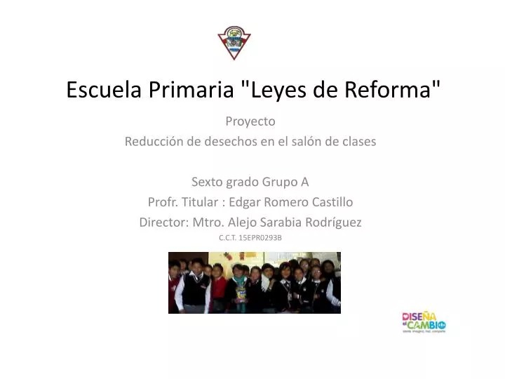 escuela primaria leyes de reforma