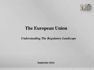 The European Union Understanding The Regulatory Landscape